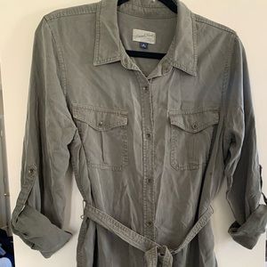 Green Universal Thread Dress